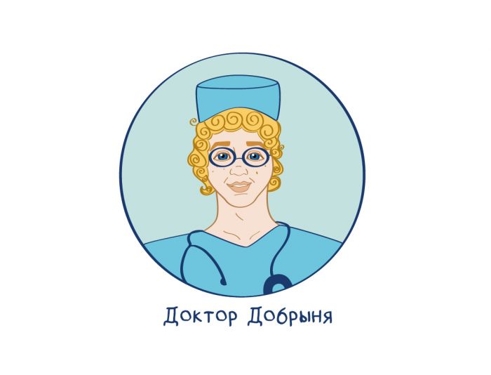 Персонаж детского доктор-бота для Телеграм - дизайнер sunny_juliet