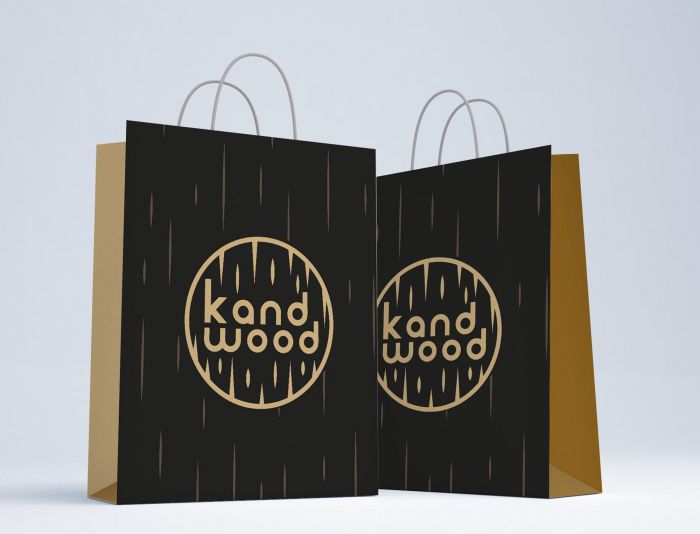Лого и фирменный стиль для Kandwood - дизайнер SmolinDenis