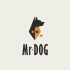 Логотип для Мистер Пёс (Mr. Пёс) - дизайнер WandW