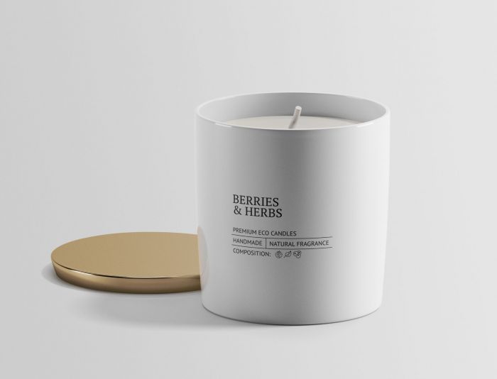 Упаковка для арома свечей ручной работы - дизайнер kartavsky