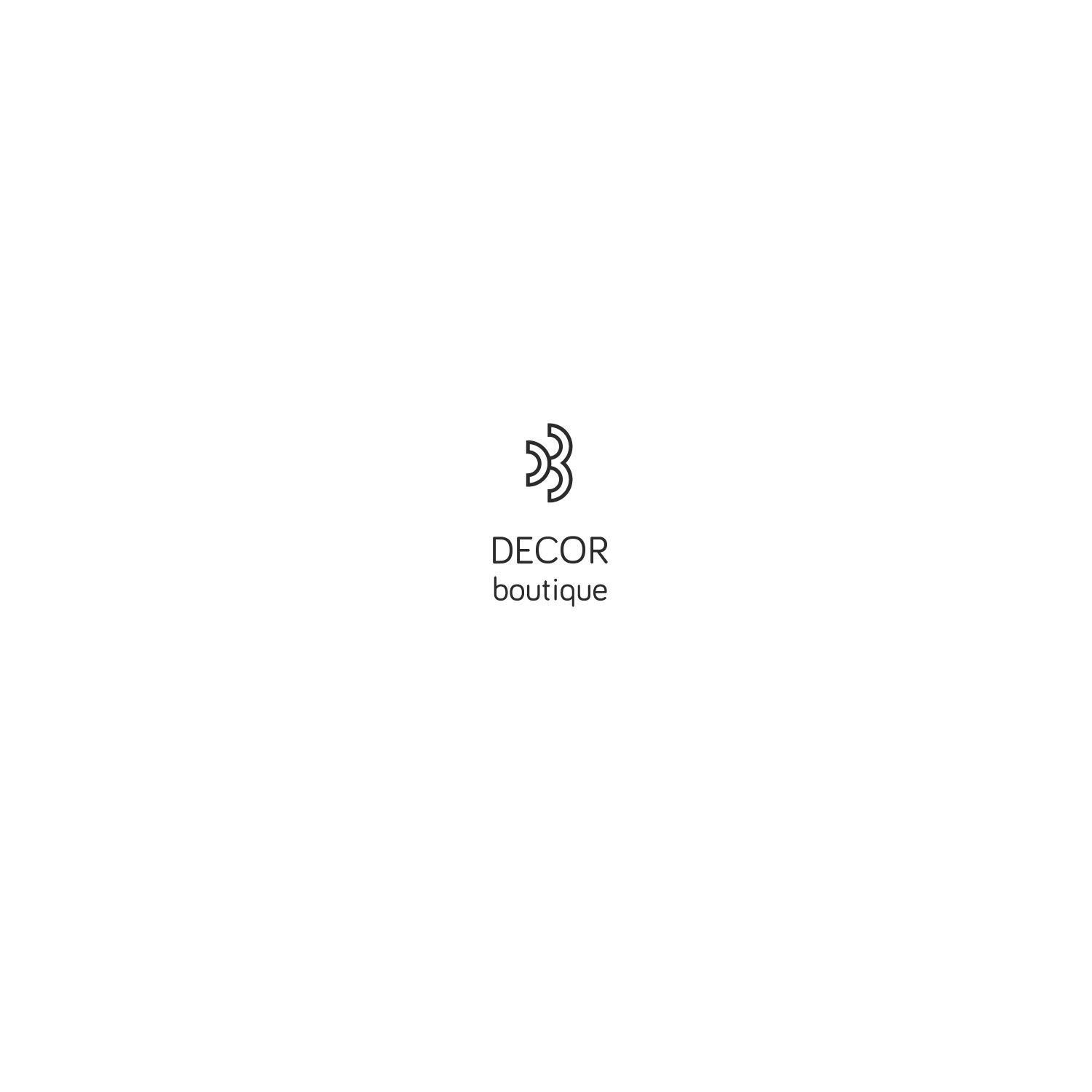 Брендбук для decor boutique - дизайнер MaximKutergin