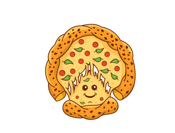 Лого и фирменный стиль для Домашняя пицца - дизайнер SmolinDenis