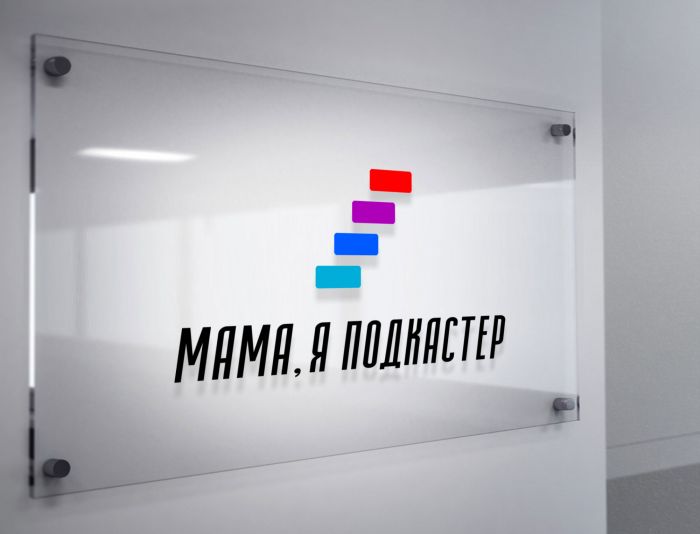 Логотип для Мама, я подкастер - дизайнер Architect