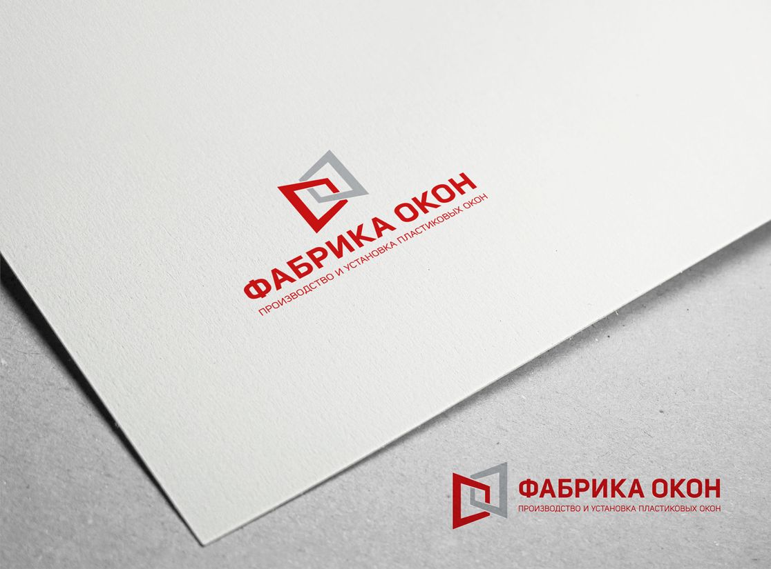 Логотип для Фабрика окон - дизайнер Elevs