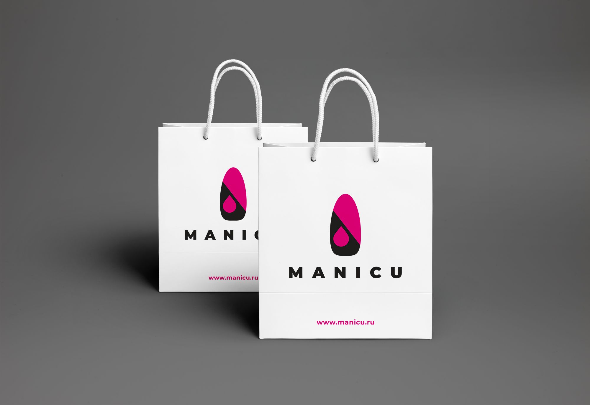 Логотип для manicu.ru , ребрендинг Маникю - дизайнер markosov