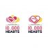 Логотип для 10.000 hearts/ 10. 000 сердец - дизайнер p_andr
