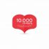 Логотип для 10.000 hearts/ 10. 000 сердец - дизайнер Katarinka