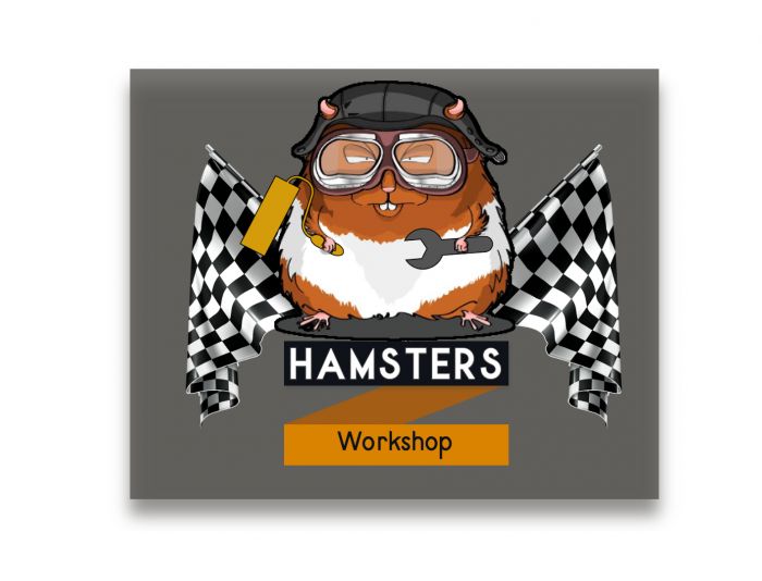 Логотип для Hamsters Workshop - дизайнер NinaUX
