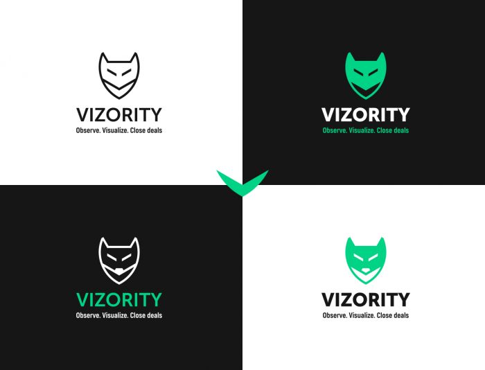 Логотип для Vizority - дизайнер DIZIBIZI