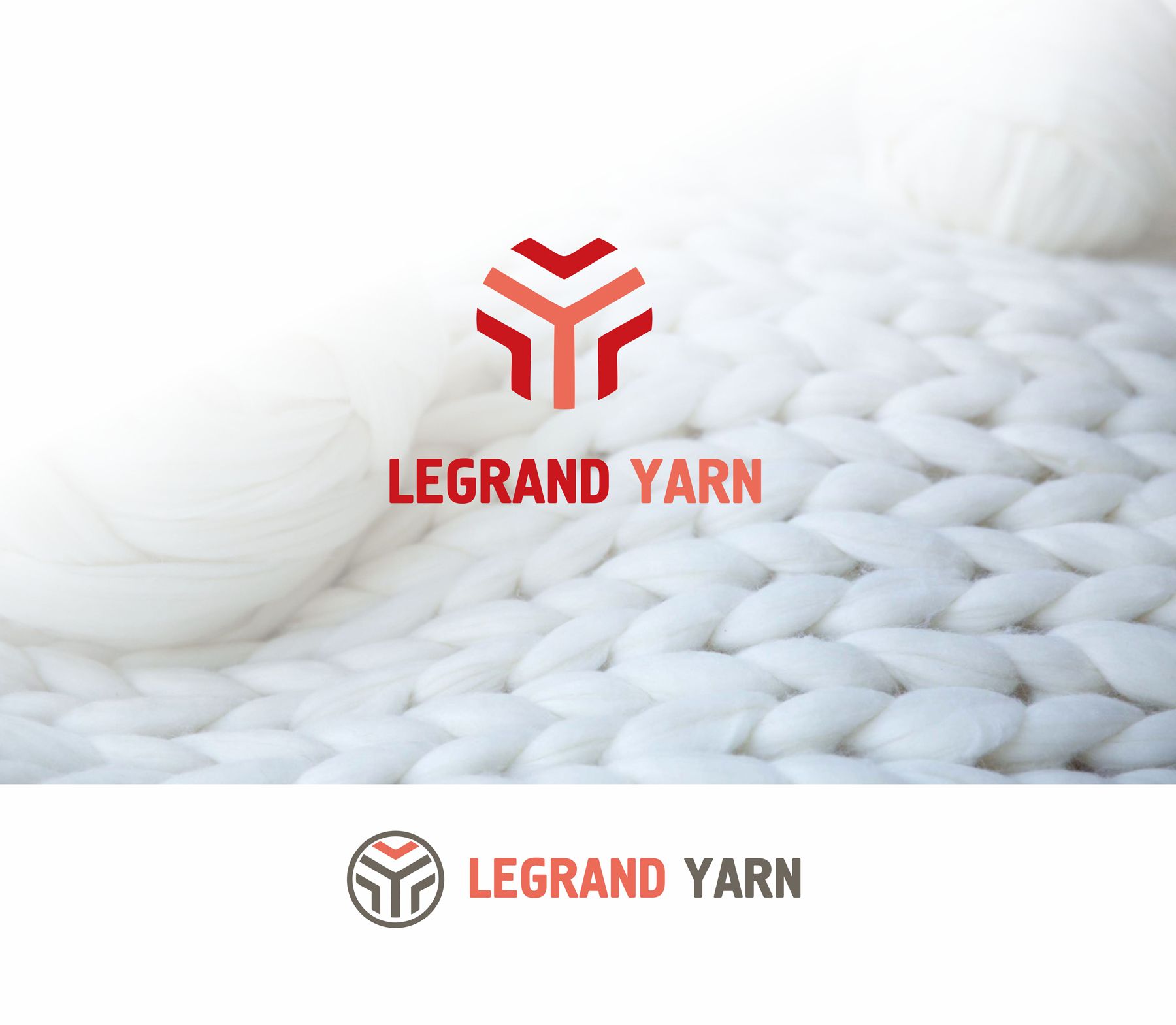 Лого и фирменный стиль для Legrand Yarn - дизайнер yulyok13