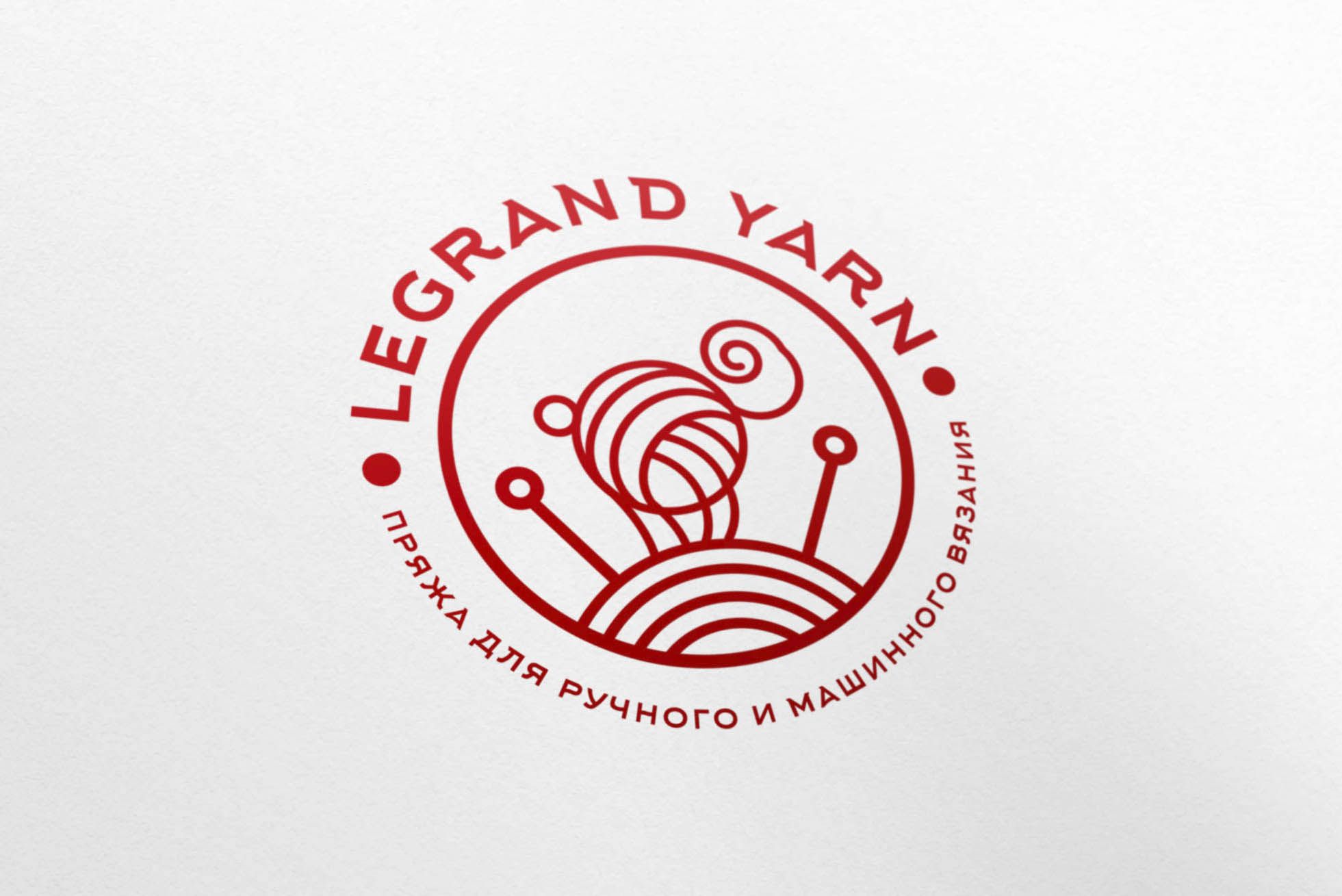 Лого и фирменный стиль для Legrand Yarn - дизайнер SmolinDenis