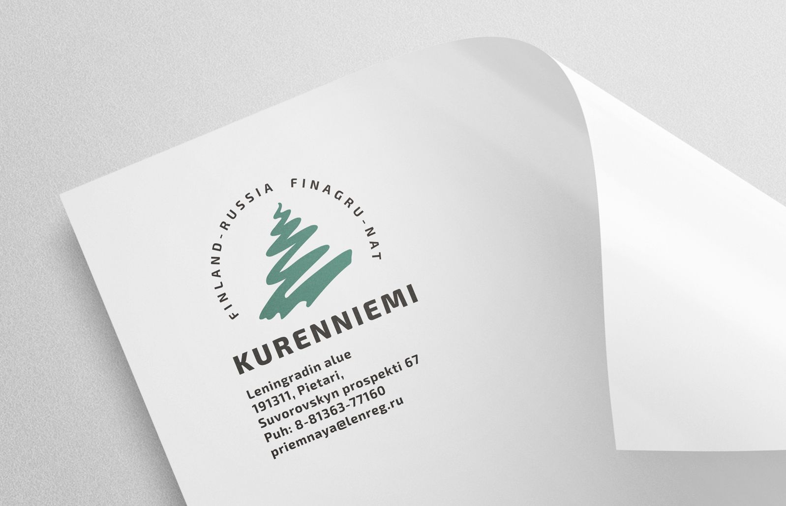 Логотип для Kurenniemi, FinAgRu-nat, Finland-Russia - дизайнер andblin61