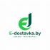 Лого и фирменный стиль для E-dostavka.by + пример оклейки - дизайнер zozuca-a