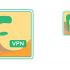 Разработать иконку для VPN приложения под iOS.  - дизайнер natjel