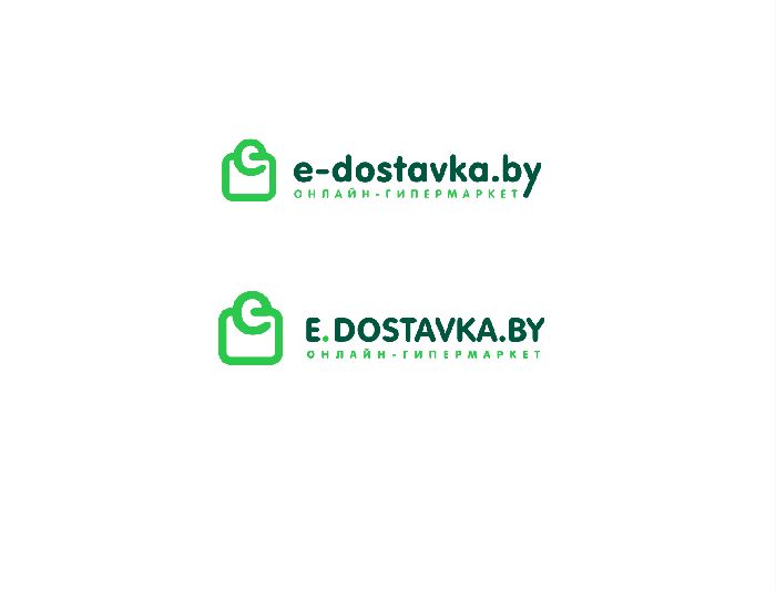 Лого и фирменный стиль для E-dostavka.by + пример оклейки - дизайнер vladim