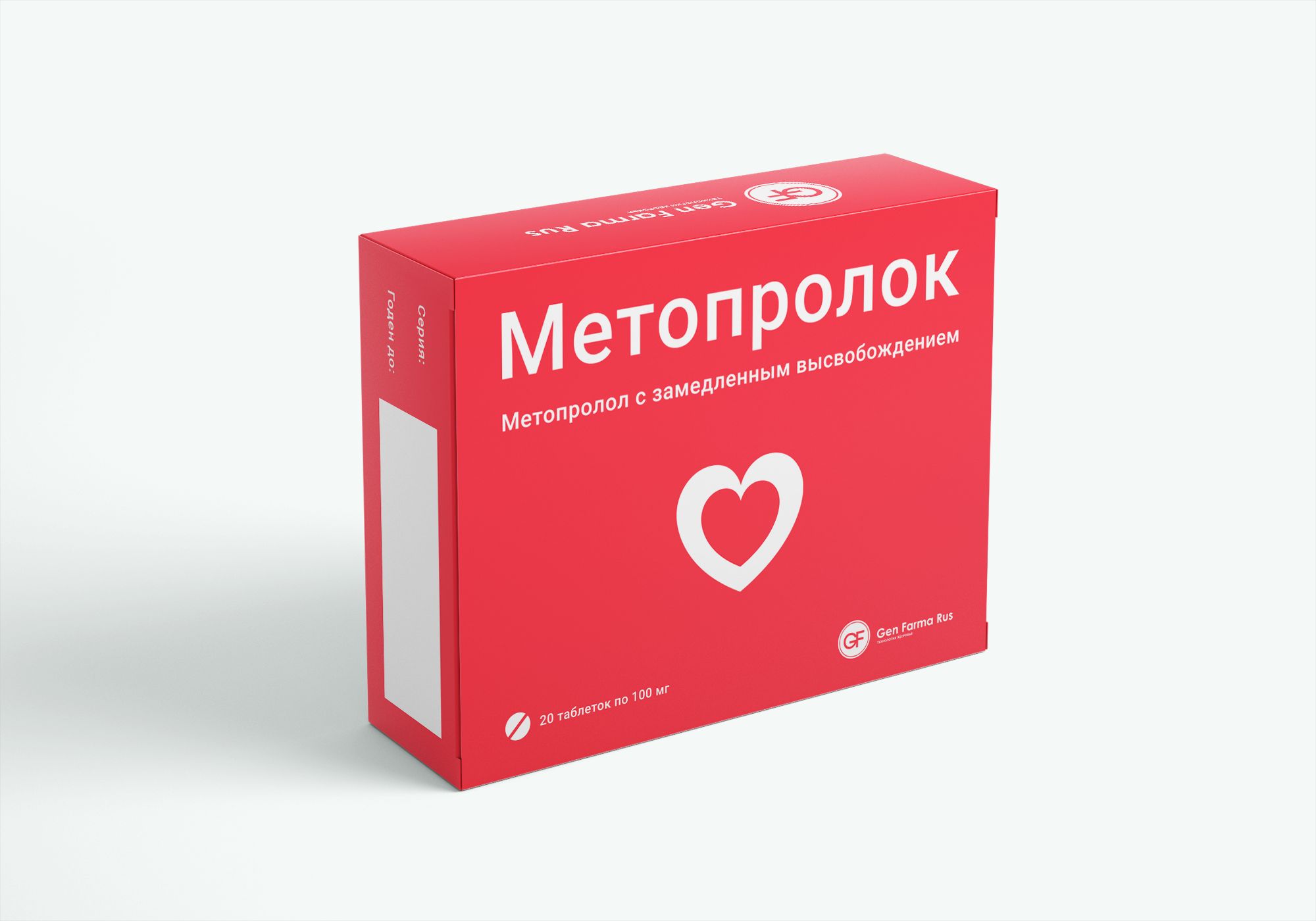 Разработка упаковки рецептурного кардио препарата - дизайнер Vebjorn