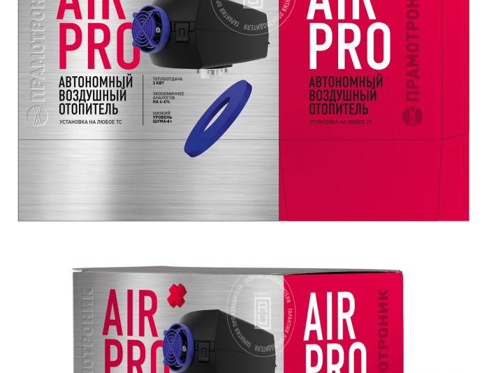 Упаковка для отопителя воздушного - дизайнер Avrora