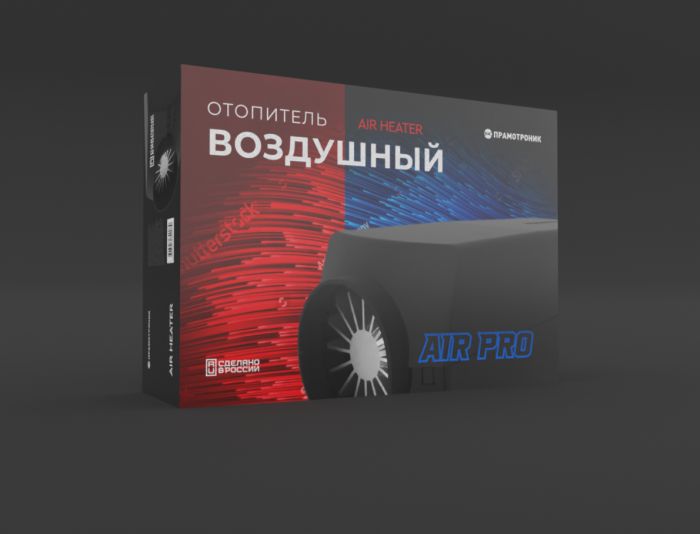 Упаковка для отопителя воздушного - дизайнер skip2mylow