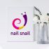 Логотип для Nail Snail студия маникюра - дизайнер zchristo