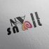 Логотип для Nail Snail студия маникюра - дизайнер Ataraxia