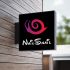 Логотип для Nail Snail студия маникюра - дизайнер sn0va
