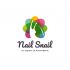Логотип для Nail Snail студия маникюра - дизайнер shamaevserg