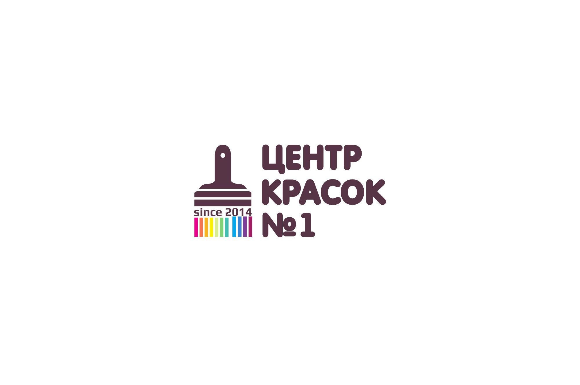 Логотип для ЦЕНТР КРАСОК №1 - дизайнер PB-studio