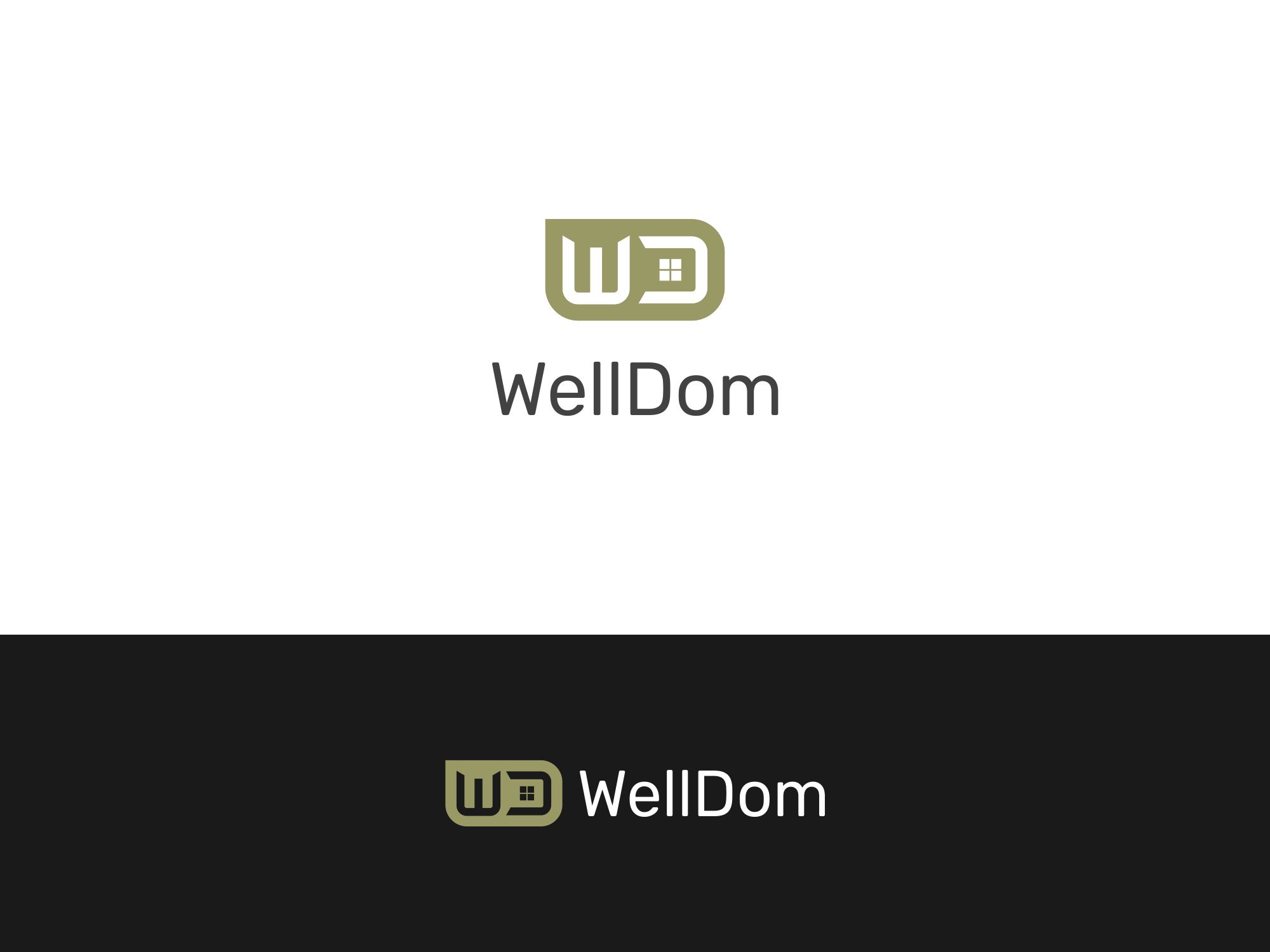 Логотип для WellDom  - дизайнер 0mich