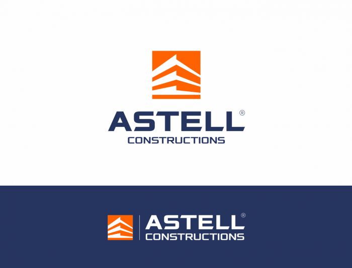 Лого и фирменный стиль для ASTELL CONSTRUCTIONS - дизайнер GAMAIUN