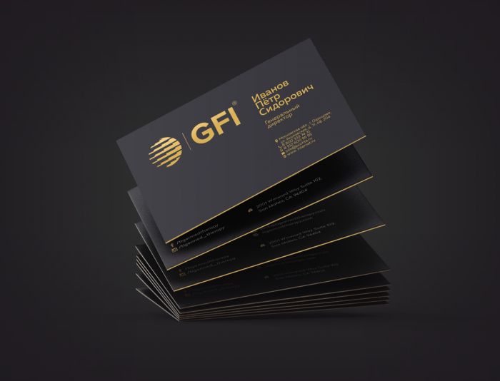 Брендбук для GFI - дизайнер GAMAIUN