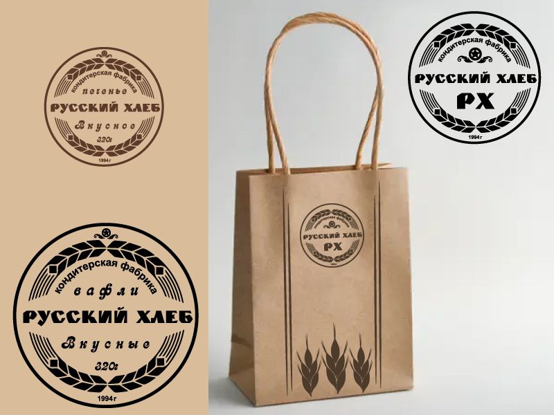 Лого и фирменный стиль для Русский хлеб  - дизайнер 1911z
