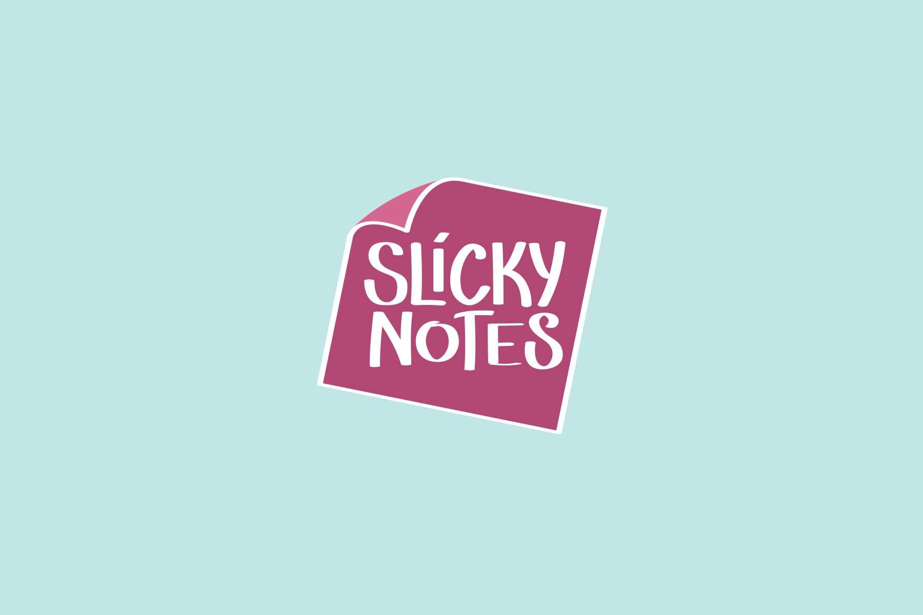 Логотип для SlickyNotes - дизайнер bond-amigo