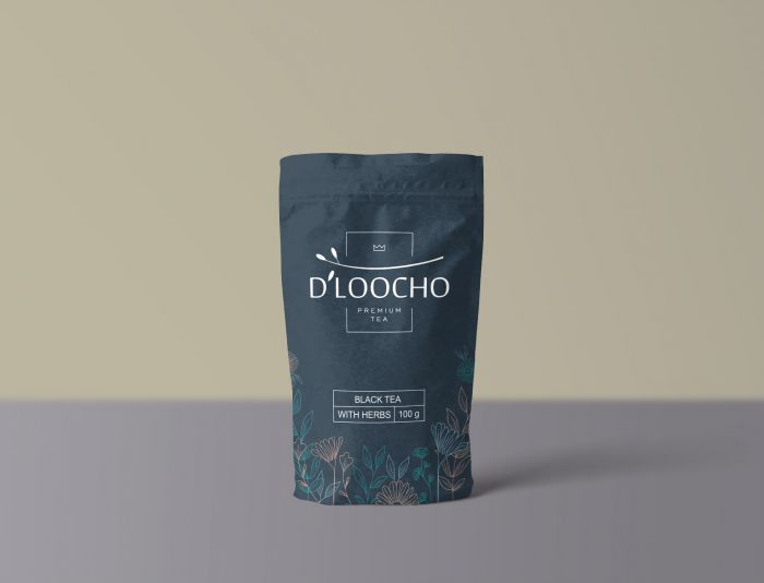 Дизайн упаковки для бренда чая D'Loocho - дизайнер Natal_ka