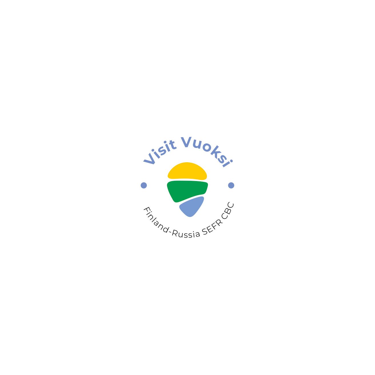 Логотип для ViVu/Visit Vuoksi. + (Finland-Russia/SEFR CBC) - дизайнер Avrora