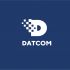 Логотип для ИТ компания DATCOM - дизайнер Zheravin