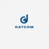 Логотип для ИТ компания DATCOM - дизайнер andblin61