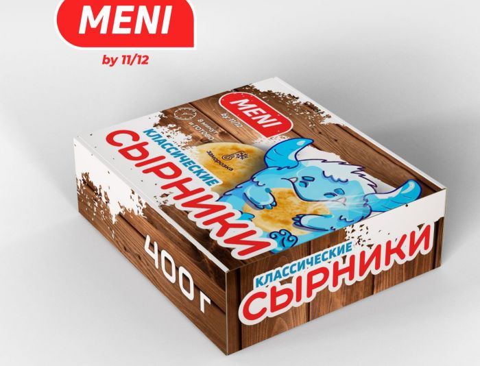Дизайн упаковки для замороженных сырников  - дизайнер yanaya