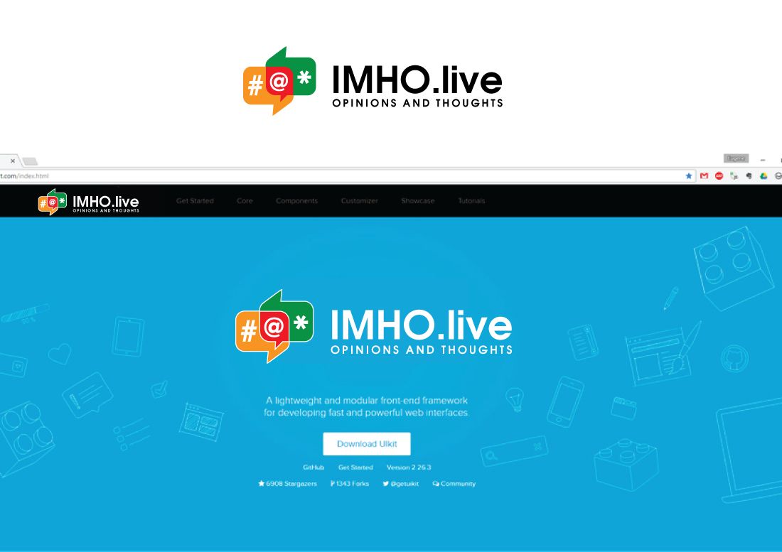 Логотип для IMHO.live — Opinions and Thoughts - дизайнер peps-65