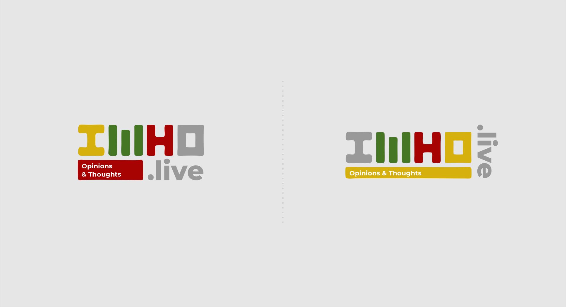 Логотип для IMHO.live — Opinions and Thoughts - дизайнер Gerda001