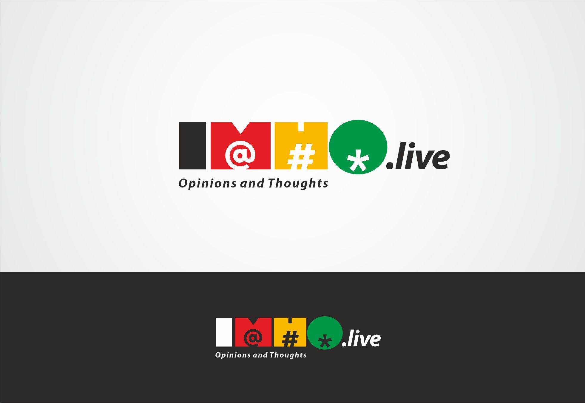 Логотип для IMHO.live — Opinions and Thoughts - дизайнер Zheravin