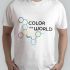 Дизайн футболки  color the world  - дизайнер Tatyana_Pankova