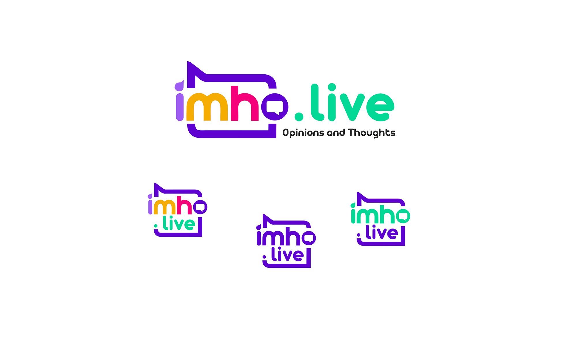 Логотип для IMHO.live — Opinions and Thoughts - дизайнер yulyok13