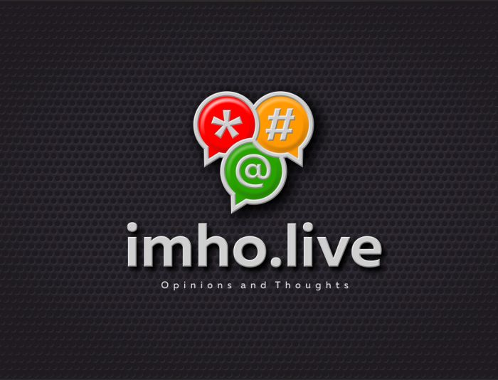 Логотип для IMHO.live — Opinions and Thoughts - дизайнер GAMAIUN