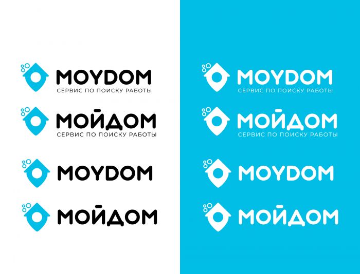 Лого и фирменный стиль для мой дом moydom - дизайнер SmolinDenis