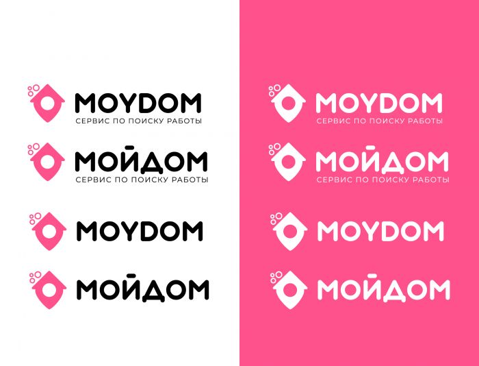 Лого и фирменный стиль для мой дом moydom - дизайнер SmolinDenis