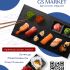 Рекламная листовка премиальных суши - дизайнер NadiaUpakovkina