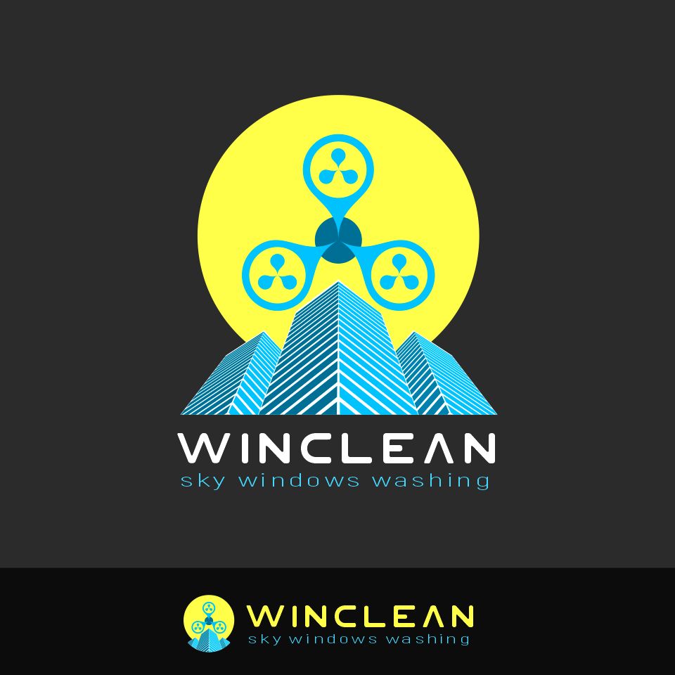 Логотип для ВинКлин WinClean - дизайнер blessergy