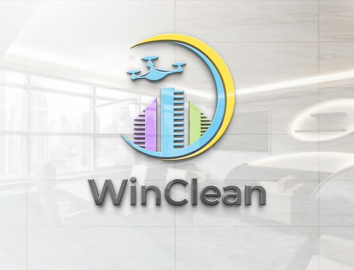 Логотип для ВинКлин WinClean - дизайнер focusyara