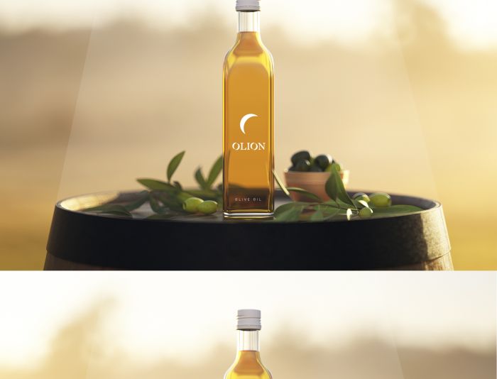 Логотип для оливкового масла Olion - дизайнер Vaneskbrlitvin
