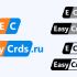 Логотип для easycrds.ru - дизайнер MaximilianDraws